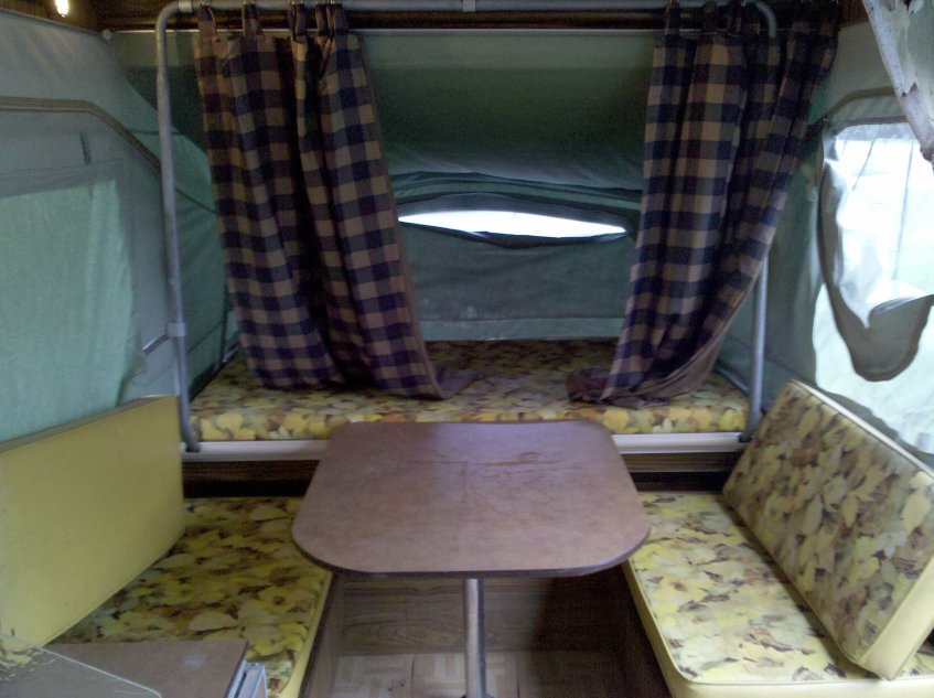 Pop Up Camper Interior 4 The Stray Project